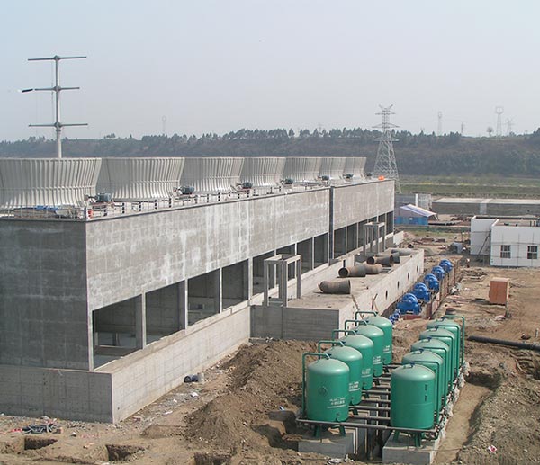Concrete structure cooling tower